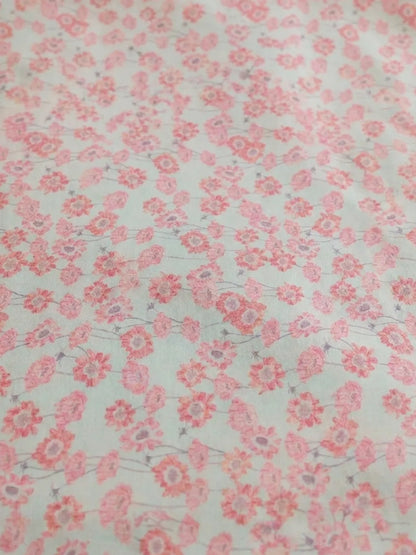 BLUSHING BLOOMS — THAILAND COTTON POPLIN