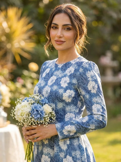 Al Hosn Swiss Cotton Simply Floral, Effortlessly Elegant