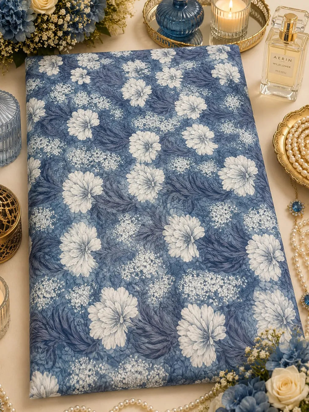 Al Hosn Swiss Cotton Simply Floral, Effortlessly Elegant