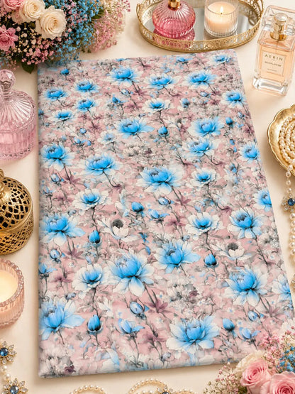Al Hosn Swiss Cotton A Symphony of Soft Blooms