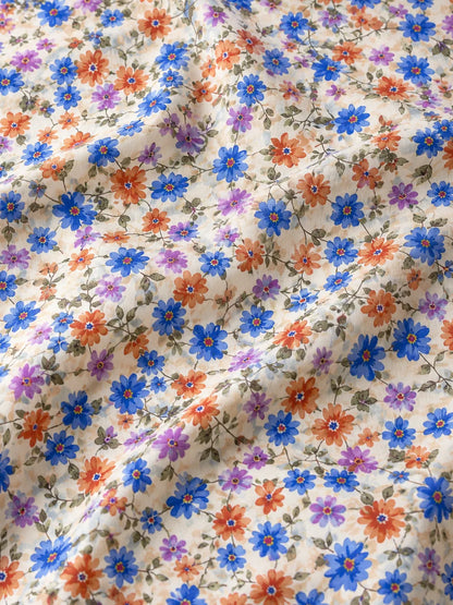 COLOURFUL MEADOW — THAILAND COTTON POPLIN