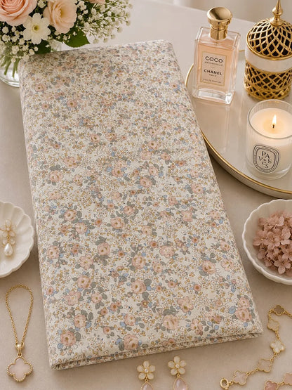 Desert Rose Garden – Soft & Breathable Cotton Poplin