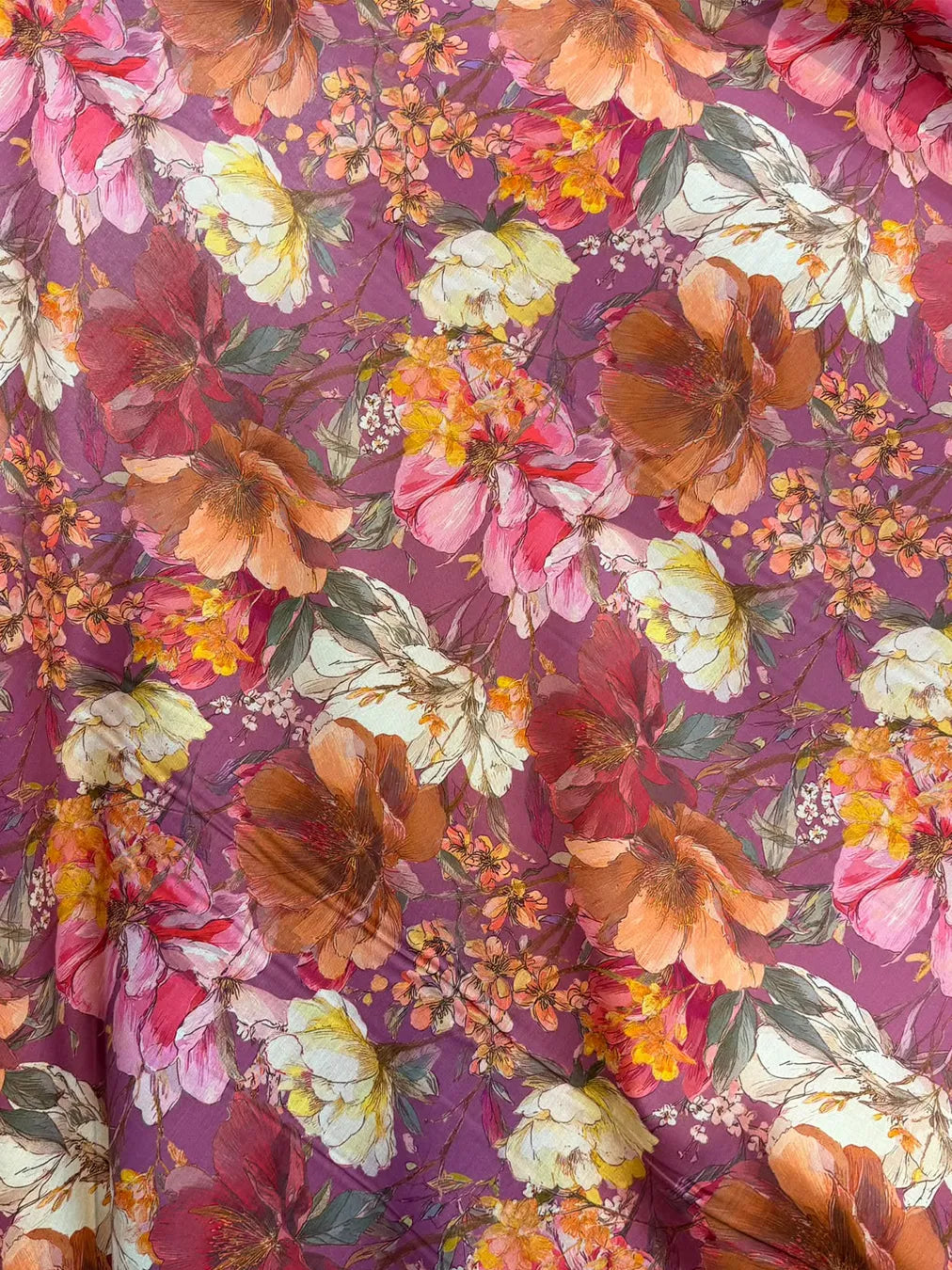 FLORAL WARMTH BY AL HOSN SWISS COTTON