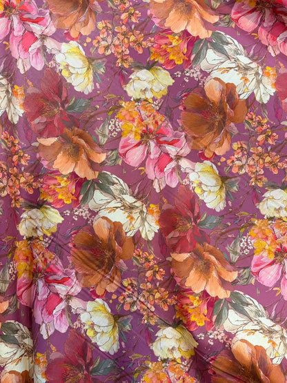 FLORAL WARMTH BY AL HOSN SWISS COTTON