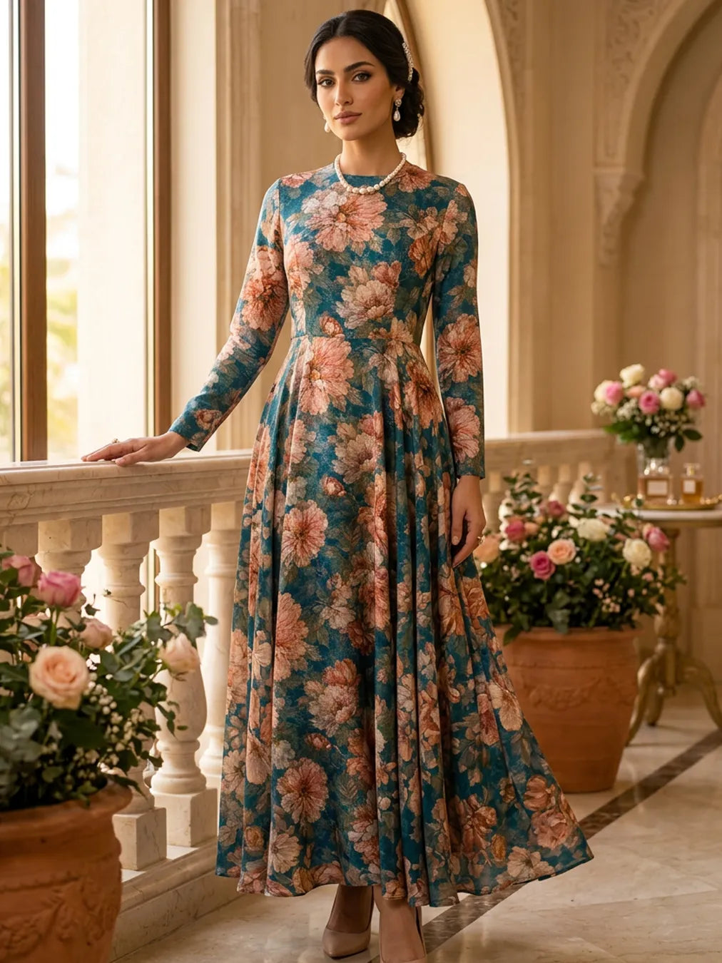 GRACE IN EVERY BLOOM, AL HOSN SWISS COTTON