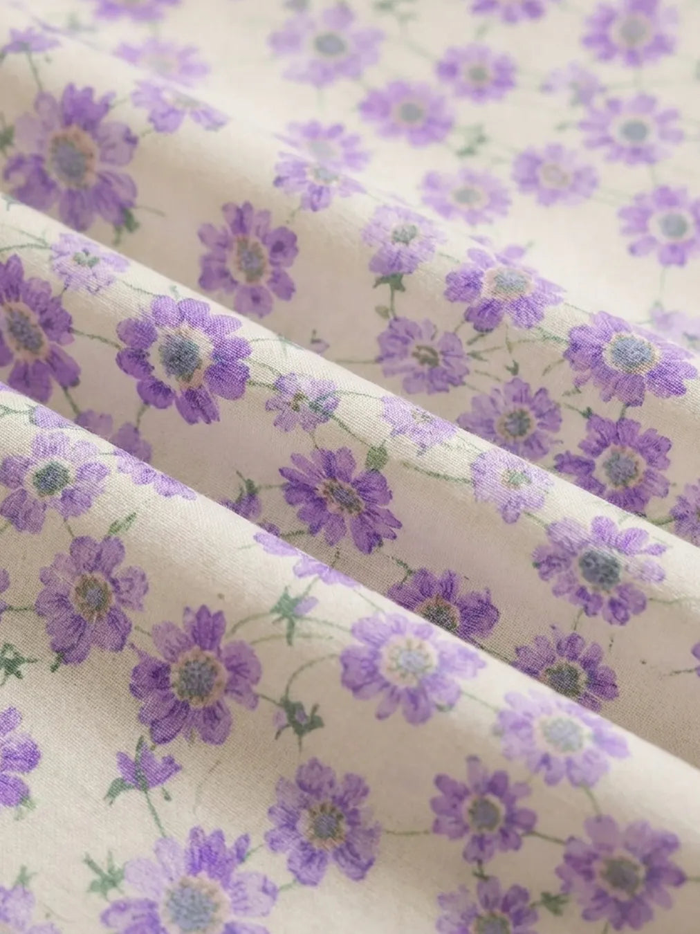 LAVENDER MEADOW — THAILAND COTTON POPLIN