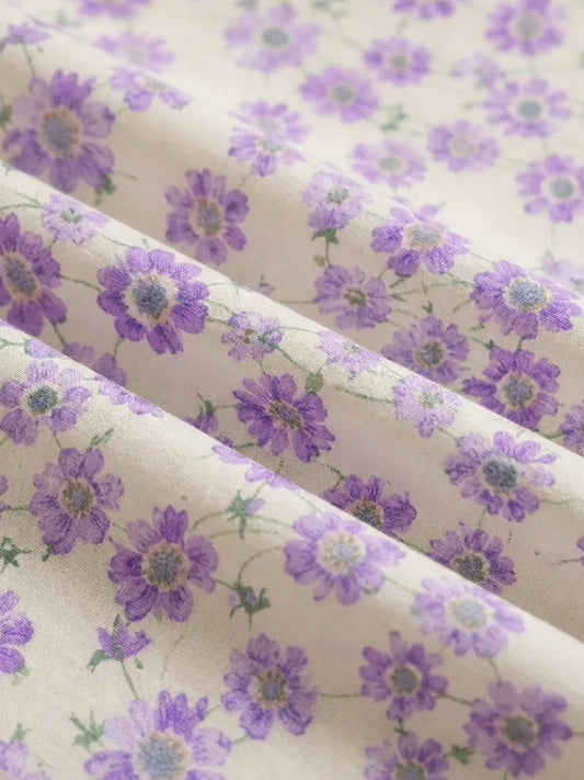 LAVENDER MEADOW — THAILAND COTTON POPLIN