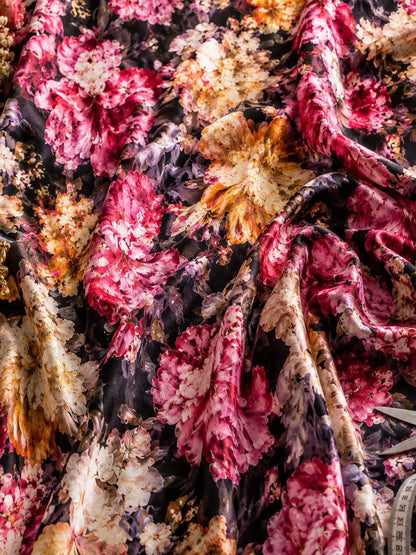 MIDNIGHT BLOOMS, TIMELESS GRACE — AL HOSN SWISS COTTON