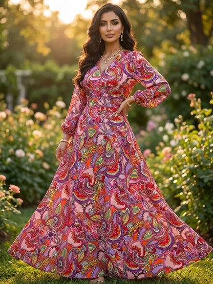PAISLEY IN PINK — AL HOSN SWISS COTTON