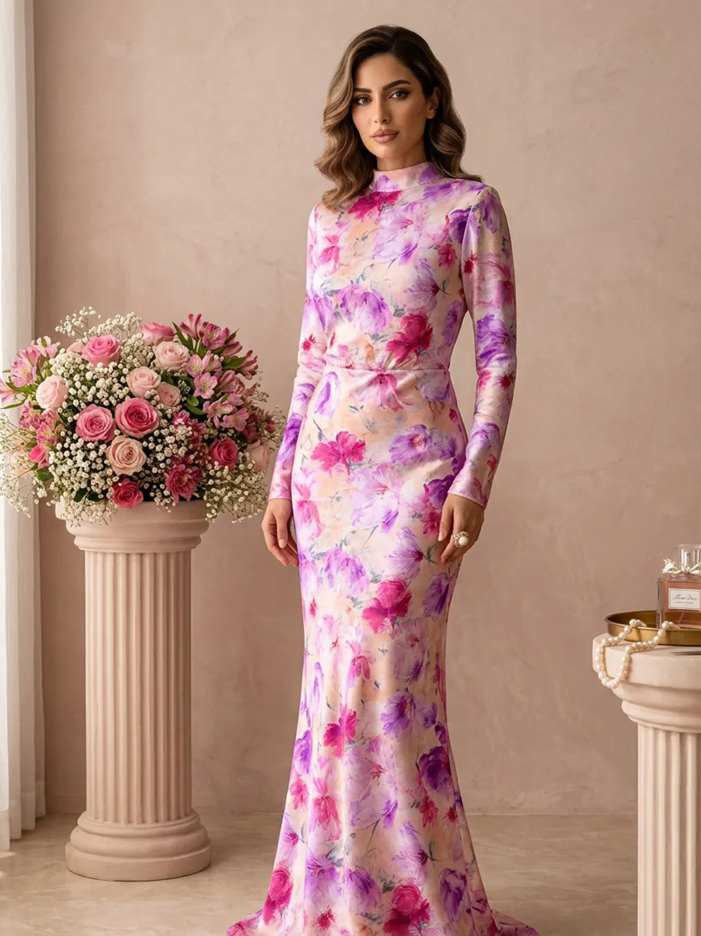 PETALS OF PURE ELEGANCE — AL HOSN SWISS COTTON