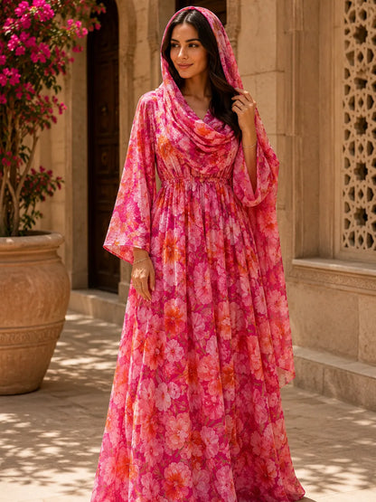PINK IN FULL BLOOM — AL HOSN SWISS COTTON