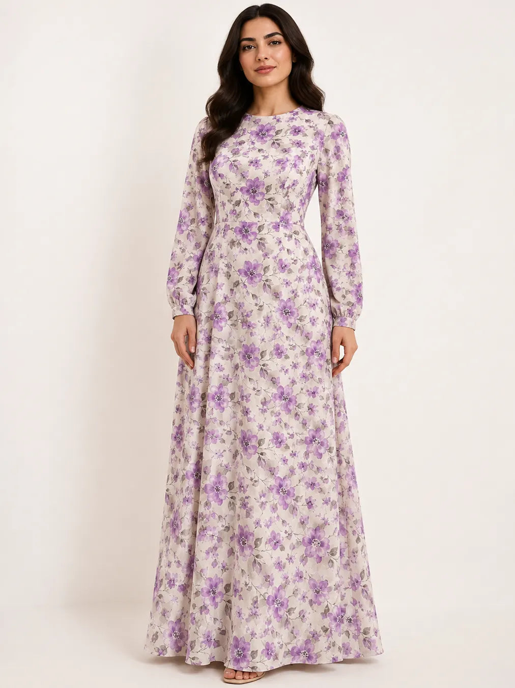 PURPLE BLOOM — THAILAND COTTON POPLIN