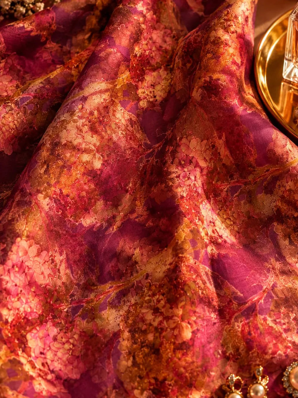 RADIANT RUBY ELEGANCE — AL HOSN SWISS COTTON