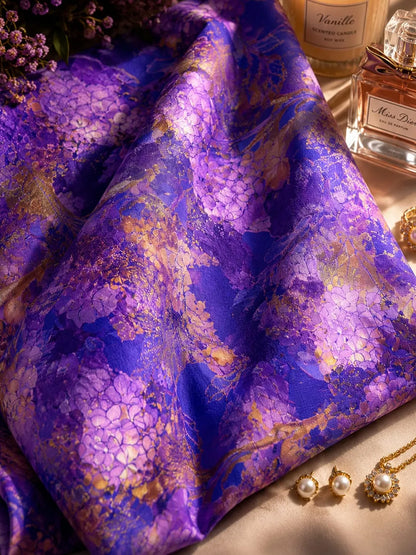 ROYAL PURPLE, TIMELESS ELEGANCE — AL HOSN SWISS COTTON