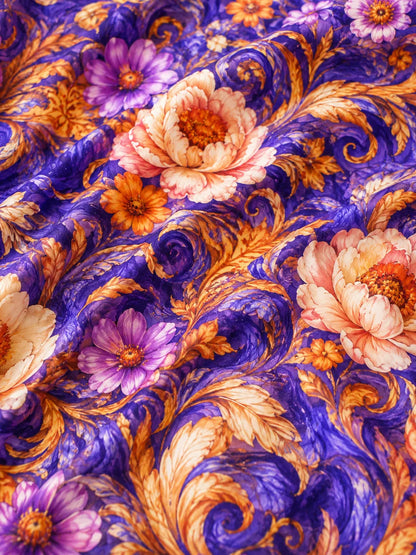 Al Hosn Swiss Cotton Bold Florals. Beautifully Refined