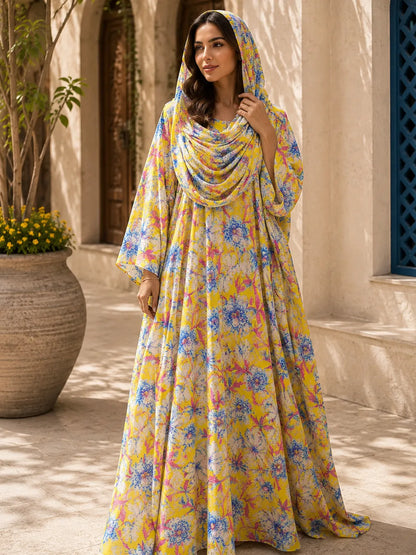 SUNSHINE IN EVERY BLOOM — AL HOSN SWISS COTTON