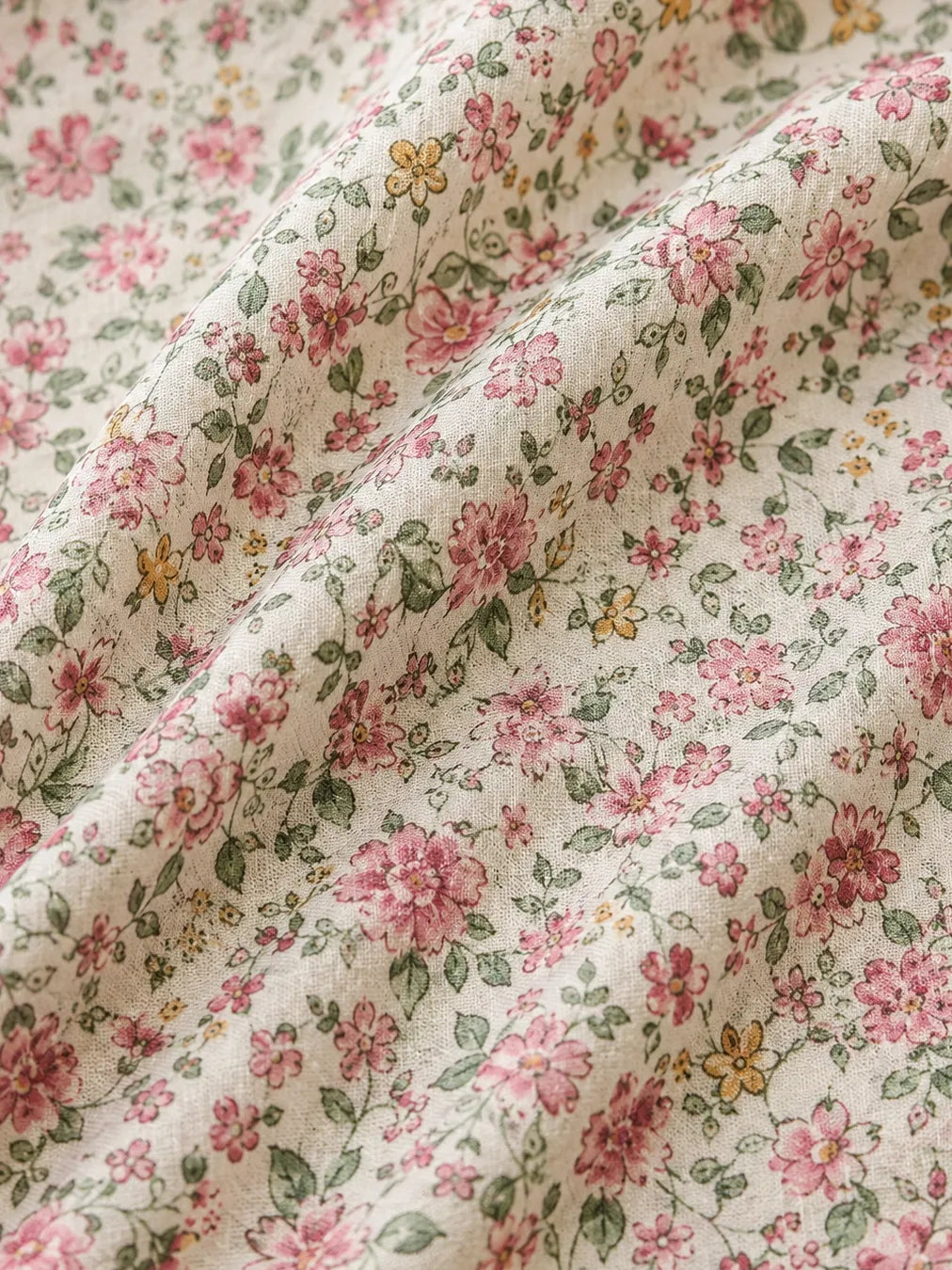 Elegant Blossom – Premium Thailand Printed Cotton Poplin Fabric
