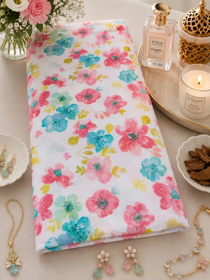 Sunshine Floral Cotton Poplin for Every Beautiful Creation