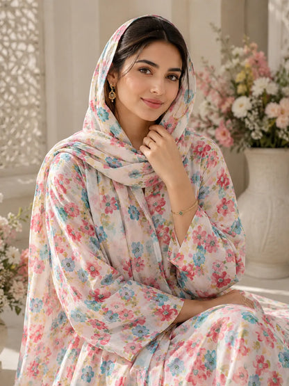 Sunshine Floral Cotton Poplin for Every Beautiful Creation