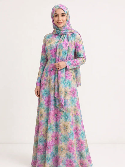TROPICAL BLOOM — THAILAND COTTON POPLIN