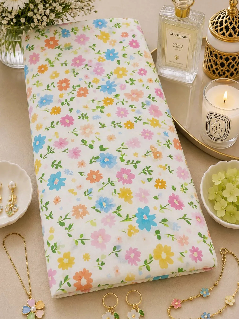 Thailand Printed Cotton Poplin Fabric