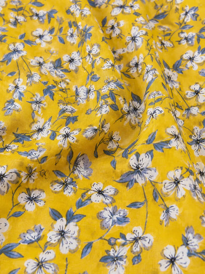 Premium Thailand Floral Cotton Poplin – Fresh, Elegant & Timeless