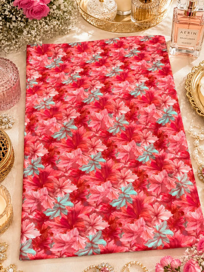 Al Hosn Swiss Cotton Bloom with Confidence, Draped in Beauty