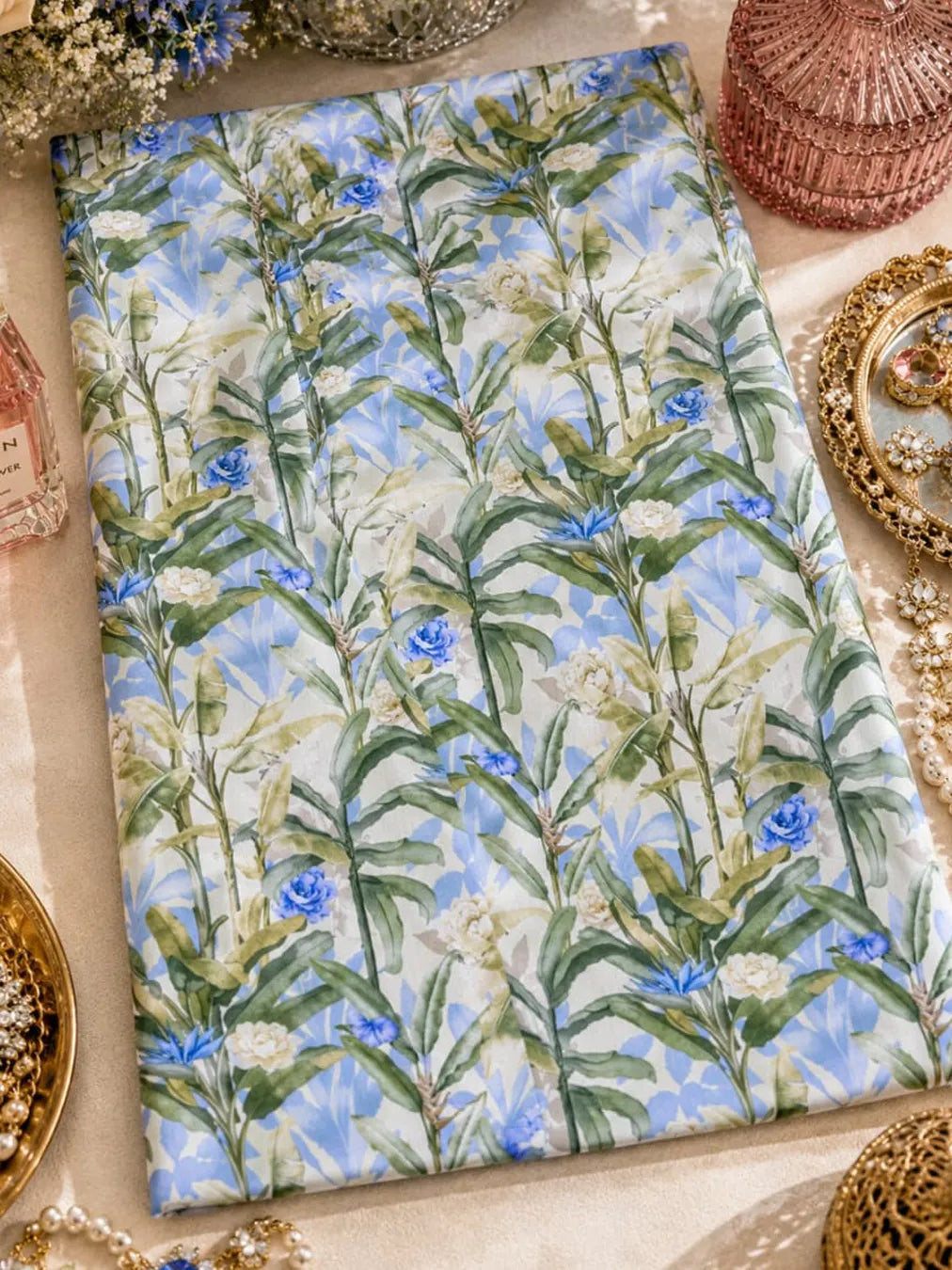 Al Hosn Swiss Cotton Botanical Beauty, Effortlessly Elegant