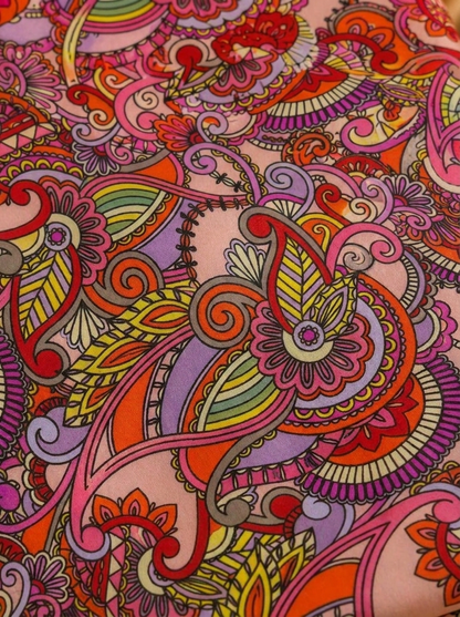 PAISLEY IN PINK — AL HOSN SWISS COTTON